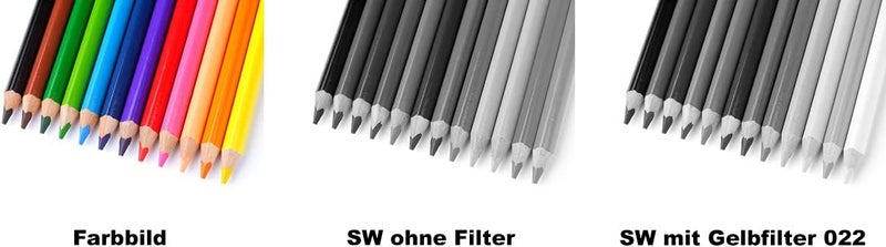 BW 39mm Basic Black & White (Yellow) MRC 022M Glass Filter - Image 4